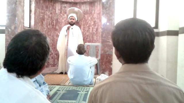 Khutba e Jumma(5-6-2015){kirdar e momin & dehshatgardi ki muzammat } By Mualana Mukhtar Hussain Ghaffari