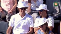 Gustavo Kuerten spectator of the 2015 French Open