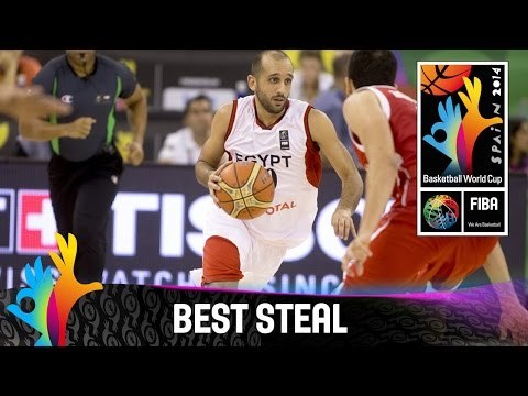 Egypt v Iran - Best Steal - 2014 FIBA Basketball World Cup