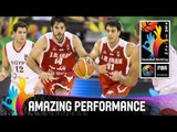 Samad Nikkhah Bahrami - Amazing Performance - 2014 FIBA Basketball World Cup