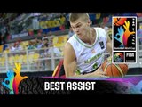 Slovenia v Angola - Best Assist - 2014 FIBA Basketball World Cup