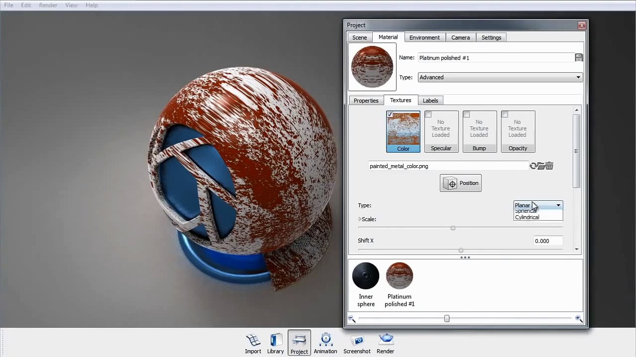 KeyShot 3 - Lesson 06: Using Textures