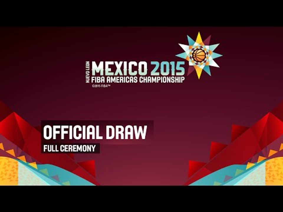 2015 FIBA Americas Championship Draw