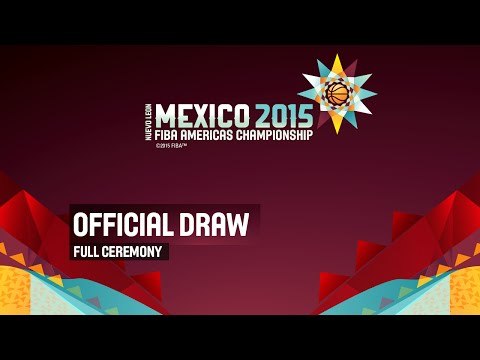 2015 FIBA Americas Championship Draw