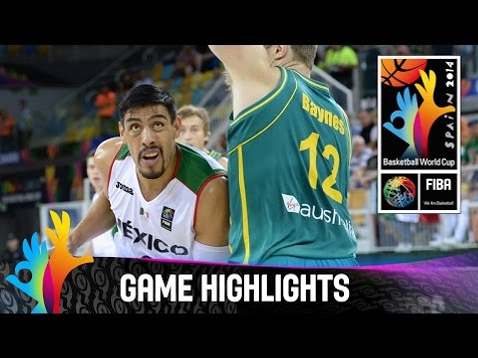 Mexico v Australia - Game Highlights - Group D - 2014 FIBA Basketball World Cup