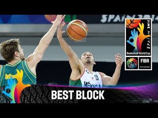 Mexico v Australia - Best Block- 2014 FIBA Basketball World Cup