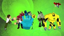 Finger Family Nursery Rhymes | Ben 10 Cartoon Finger Family Rhymes for Children