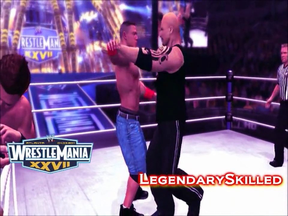 WWE Wrestlemania 28 John Cena vs The Rock Promo ( WWE'12 )