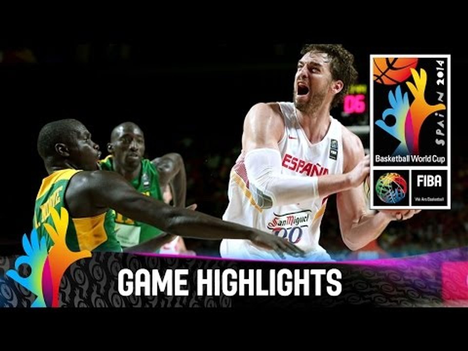 Spain v Senegal - Game Highlights - Round of 16 - 2014 FIBA Basketball World Cup