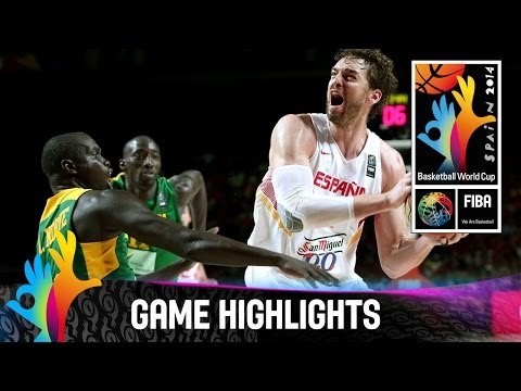 Spain v Senegal - Game Highlights - Round of 16 - 2014 FIBA Basketball World Cup