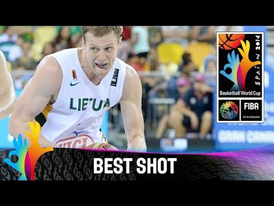Lithuania v Slovenia - Best Shot - 2014 FIBA Basketball World Cup