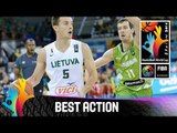 Lithuania v Slovenia - Best Action - 2014 FIBA Basketball World Cup