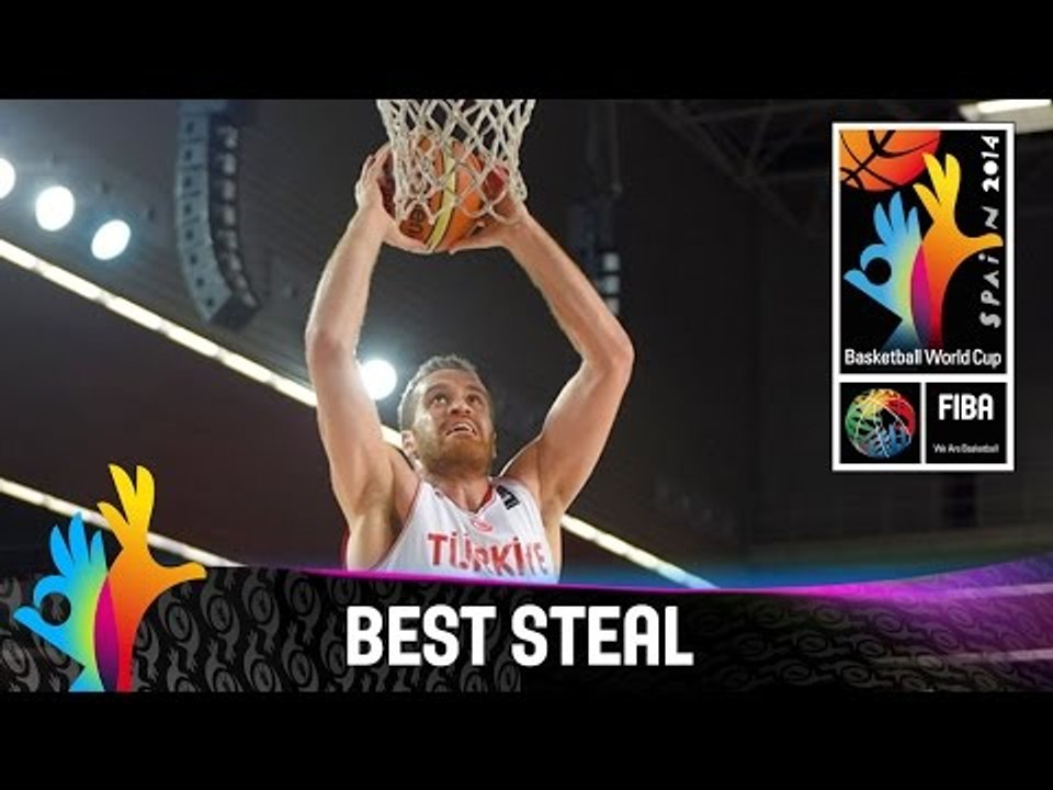 Turkey v Dominican Republic - Best Steal - 2014 FIBA Basketball World Cup