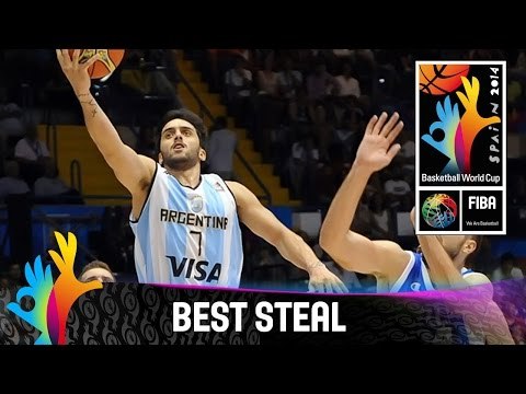 Argentina v Greece - Best Steal - 2014 FIBA Basketball World Cup