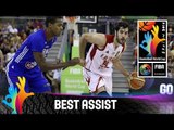 Iran v France - Best Assist - 2014 FIBA Basketball World Cup