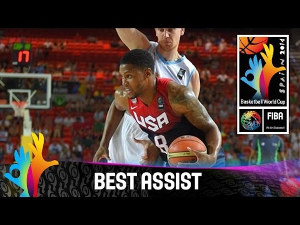 Ukraine v USA - Best Assist - 2014 FIBA Basketball World Cup