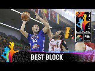 Iran v France - Best Block - 2014 FIBA Basketball World Cup