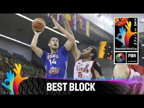 Iran v France - Best Block - 2014 FIBA Basketball World Cup