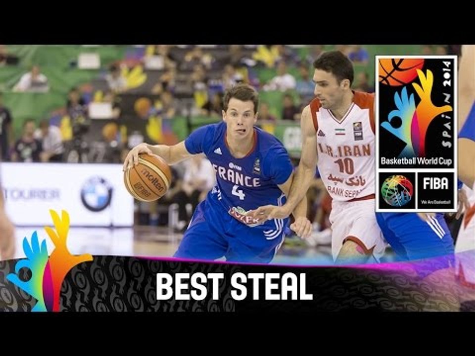 Iran v France - Best Steal - 2014 FIBA Basketball World Cup