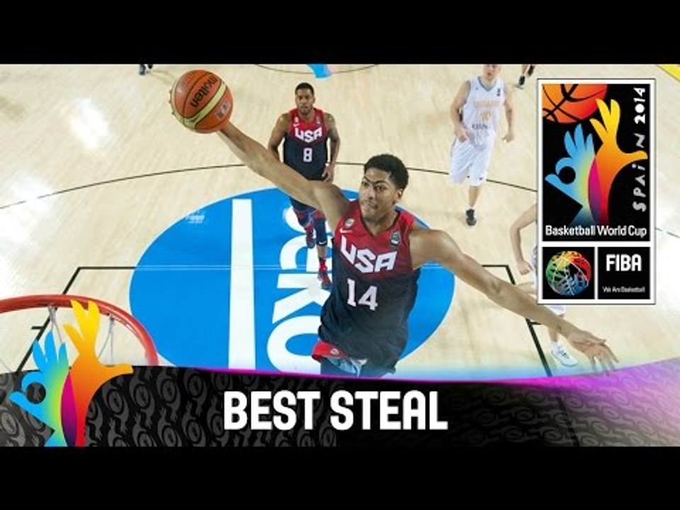 Ukraine v USA - Best Steal - 2014 FIBA Basketball World Cup