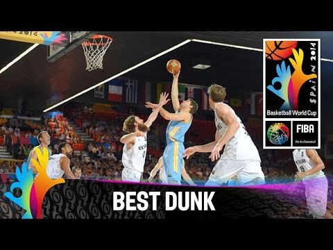 New Zealand v Ukraine - Best Dunk - 2014 FIBA Basketball World Cup