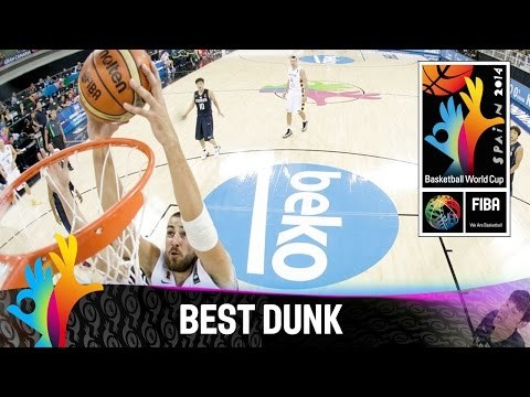 Lithuania v Korea - Best Dunk - 2014 FIBA Basketball World Cup