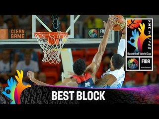 Dominican Republic v USA - Best Block - 2014 FIBA Basketball World Cup