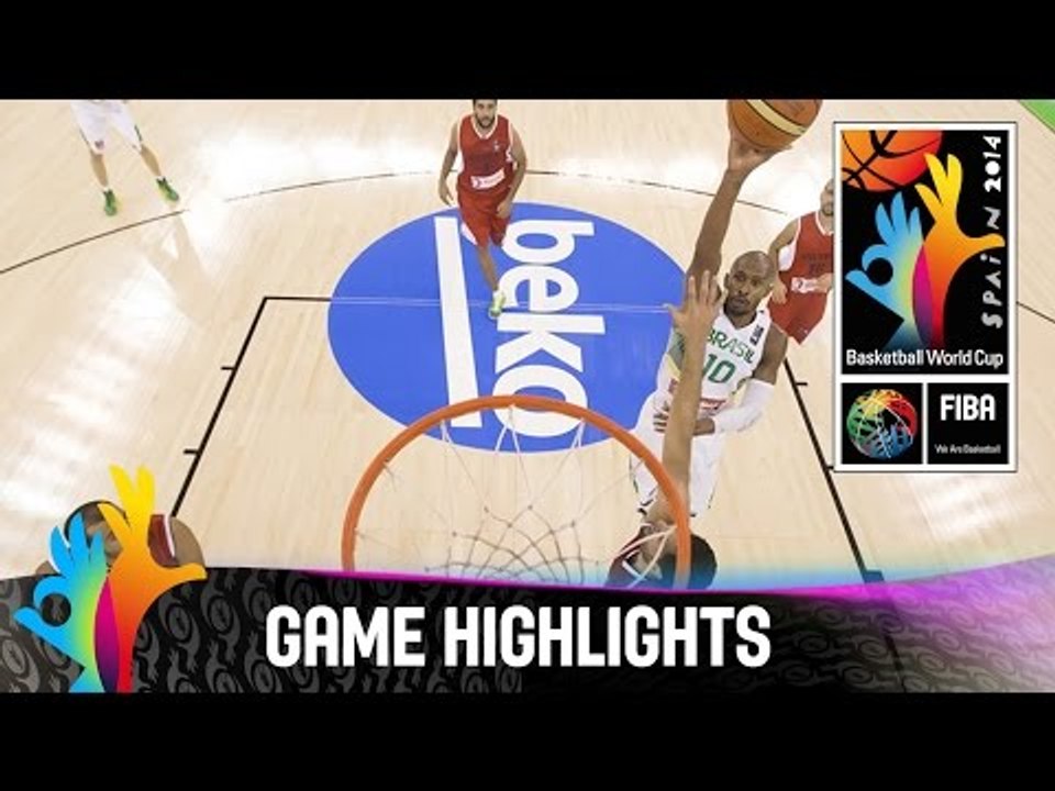 Brazil v Egypt - Game Highlights - Group A - 2014 FIBA Basketball World Cup