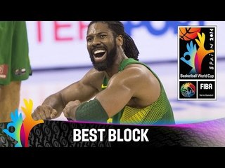 Serbia v Brazil - Best Block - 2014 FIBA Basketball World Cup