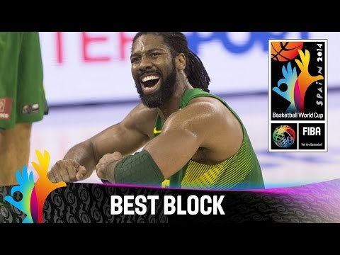 Serbia v Brazil - Best Block - 2014 FIBA Basketball World Cup