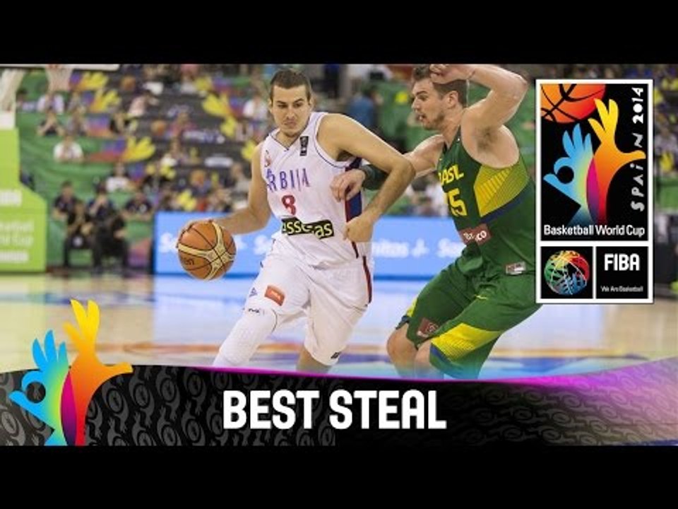 Serbia v Brazil - Best Steal - 2014 FIBA Basketball World Cup