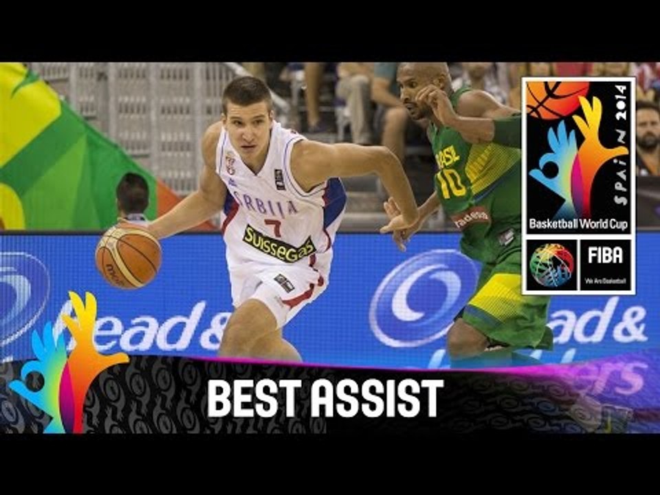 Serbia v Brazil - Best Assist - 2014 FIBA Basketball World Cup