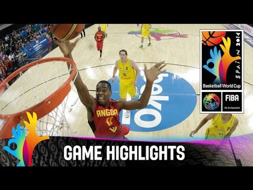 Australia v Angola - Game Highlights - Group D - 2014 FIBA Basketball World Cup