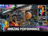 Yanick Moreira - Amazing Performance - 2014 FIBA Basketball World Cup