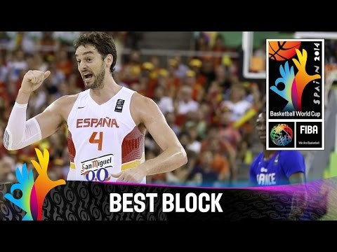 Spain v France - Best Block - 2014 FIBA Basketball World Cup
