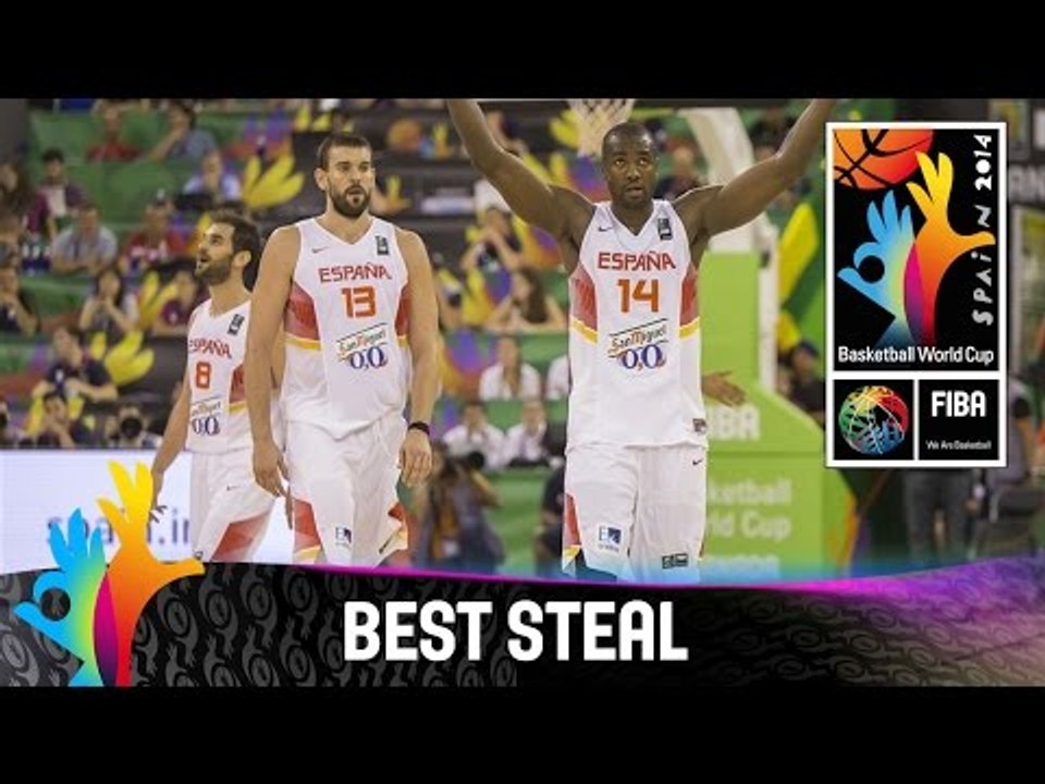 Spain v France - Best Steal - 2014 FIBA Basketball World Cup