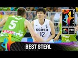 Korea v Slovenia - Best Steal - 2014 FIBA Basketball World Cup