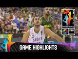 Serbia v Brazil - Game Highlights - Group A - 2014 FIBA Basketball World Cup