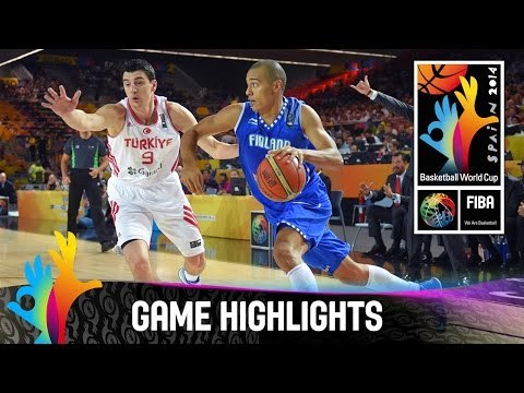 Turkey v Finland - Game Highlights - Group C - 2014 FIBA Basketball World Cup