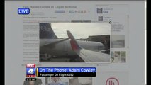 Plane flying from Boston to KC clips another plane - Plane crash while pushing back