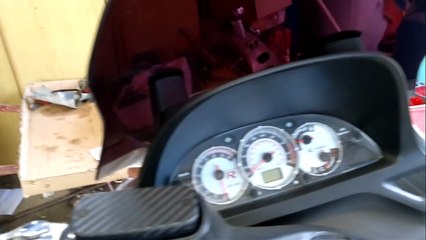 Xciting 300R distribuzione  j.costa+Cinghia e semipuleggia malossi.mp4