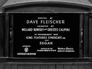 Popeye The Sailor Man - I never changes my altitude