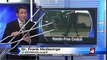 Hate Crutches?  Dr. Frank McGeorge of WDIV shows why they are now obsolete