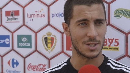 Eden Hazard capitaine contre la France