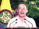 Presidente Uribe invita a las Farc a proceso de paz