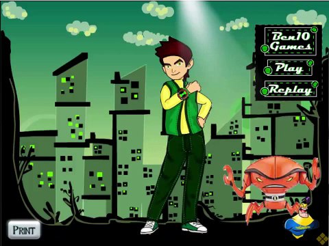 Ben 10 Games - Ben 10 Mega DressUp Game - Cartoon Network Games - Game For Kid - Game For