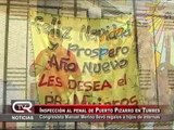 Congresista Manuel Merino visita penal de Puerto Pizarro en Tumbes