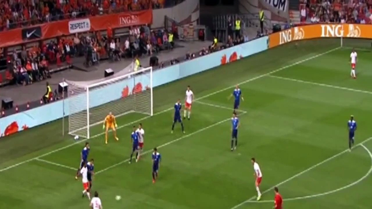 Klaas-Jan Huntelaar Hattrick Goal - Netherlands vs USA 3-1 ( Friendly Match )
