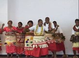 Fiji Parish peforming Tongan Lakalaka