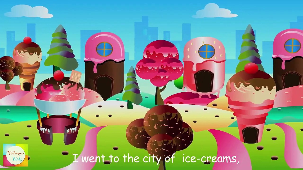 Ice Cream Song - Nursery Rhymes For Children